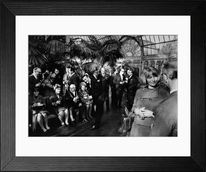 Framed Print : Columbus Day Celebrations at Sefton Park Palm House, Liverpool, 12th October 1968 Framed Print : Columbus Day Celebrations at Sefton Park Palm House, Liverpool, 12th October 1968