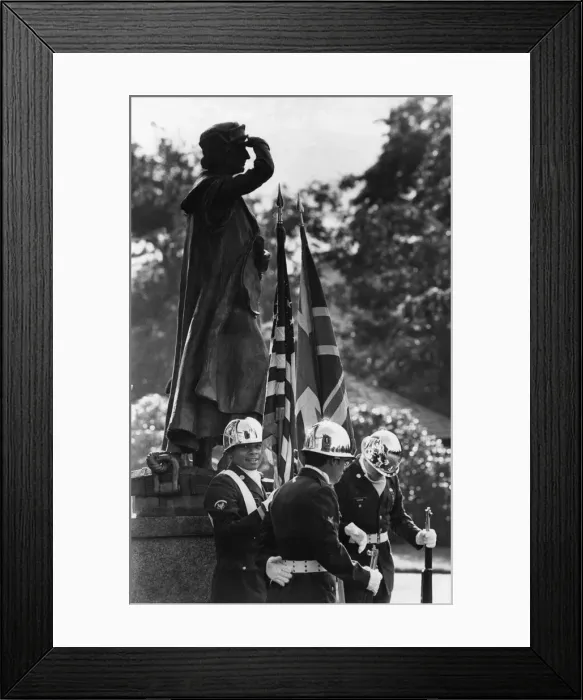 Framed Print : Columbus Day Celebrations at Sefton Park Palm House, Liverpool, 12th October 1981 Framed Print : Columbus Day Celebrations at Sefton Park Palm House, Liverpool, 12th October 1981