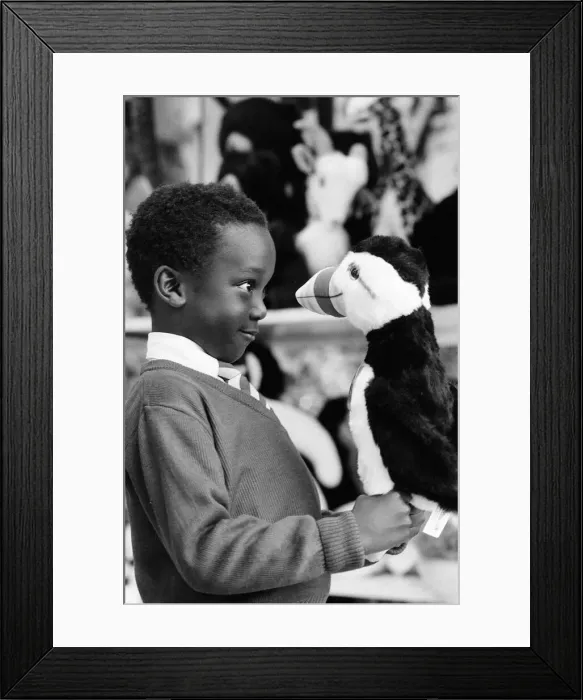Framed Print : Hamleys Toy Shop, Bull Street, Birmingham, 11th October 1985 Framed Print : Hamleys Toy Shop, Bull Street, Birmingham, 11th October 1985
