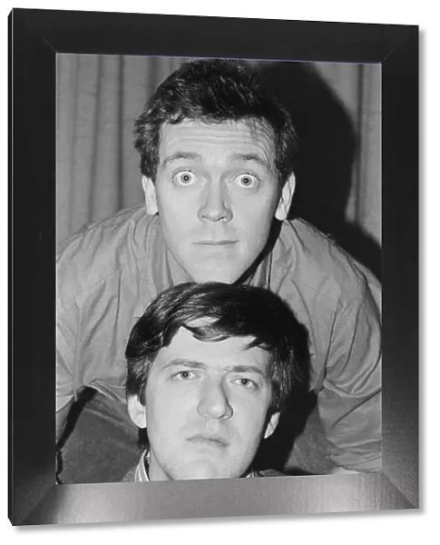 Picture shows Stephen Fry (buttom) and Huge Laurie (above)