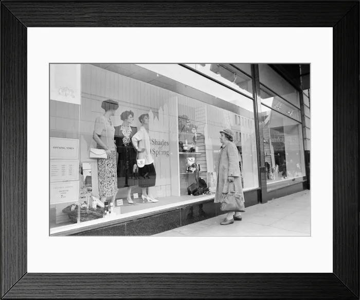 Framed Print : Owen Owen Department Store, Liverpool, 19th March 1993. Mrs Janet Sexton Framed Print : Owen Owen Department Store, Liverpool, 19th March 1993. Mrs Janet Sexton