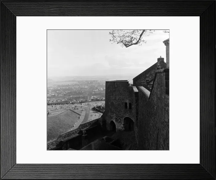 Framed Print : Stirling Castle, Scotland. 7th November 1956