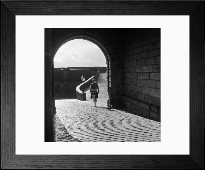 Framed Print : Stirling Castle, Scotland. 7th November 1956