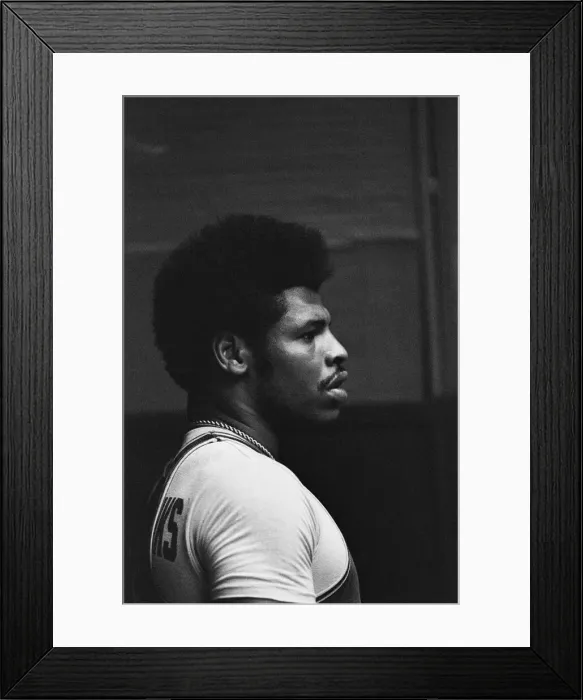 Framed Print : Leon Spinks training ahead of his second fight with Muhammad Ali