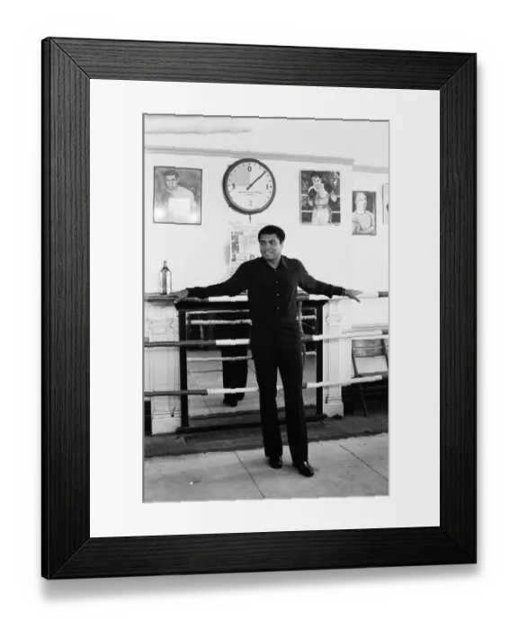 Framed Print : Muhammad Ali at a press conference in London. 16th December 1980