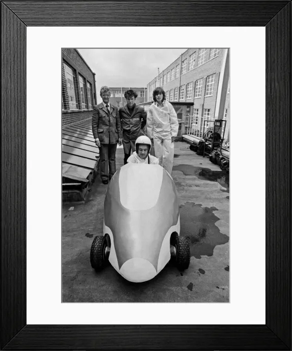 Framed Print : Picture shows students and lecturer at Garretts Green Technical College in Birmingham Framed Print : Picture shows students and lecturer at Garretts Green Technical College in Birmingham