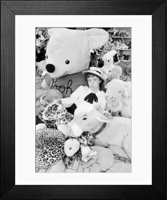Framed Print : Hamleys Toy Shop, Bull Street, Birmingham, 12th October 1985 Framed Print : Hamleys Toy Shop, Bull Street, Birmingham, 12th October 1985