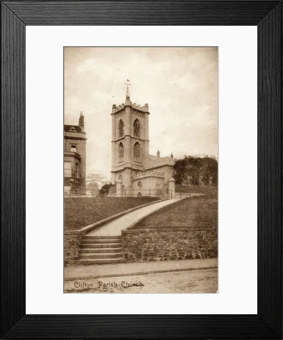 Framed Print : Cliftons 1822 parish church, St Andrew s, was sadly lost to a Luftwaffe bombing Framed Print : Cliftons 1822 parish church, St Andrew s, was sadly lost to a Luftwaffe bombing