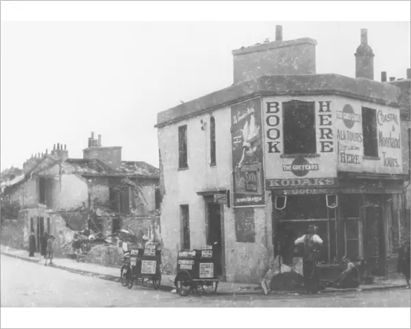 The Fortune of War pub in Plainmoor, Torquay survived a bomb at the junction of St