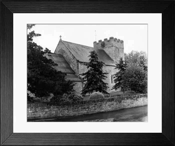 Framed Print : Saint Marys Parish Church in Wenvoe, a Welsh village in the Vale of Glamorgan, Wales Framed Print : Saint Marys Parish Church in Wenvoe, a Welsh village in the Vale of Glamorgan, Wales