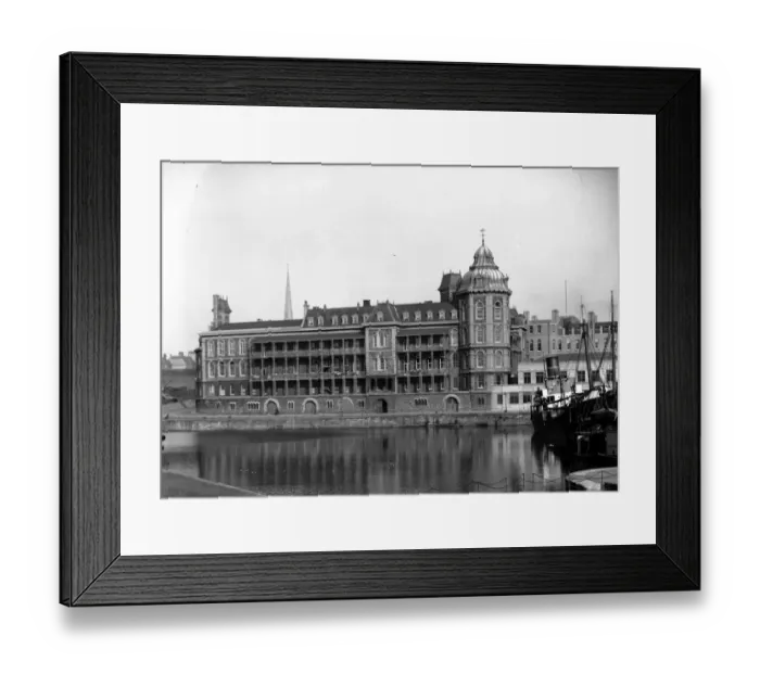 Framed Print : Bristol General Hospital in the 1920s