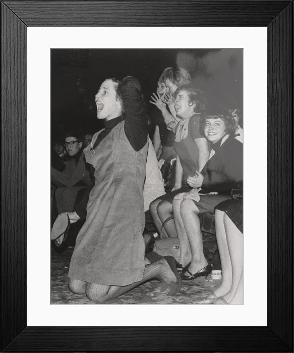 Framed Print : Start of The Beatles Autumn Tour 1963 - The Beatles concert at the Odeon Cinema Framed Print : Start of The Beatles Autumn Tour 1963 - The Beatles concert at the Odeon Cinema