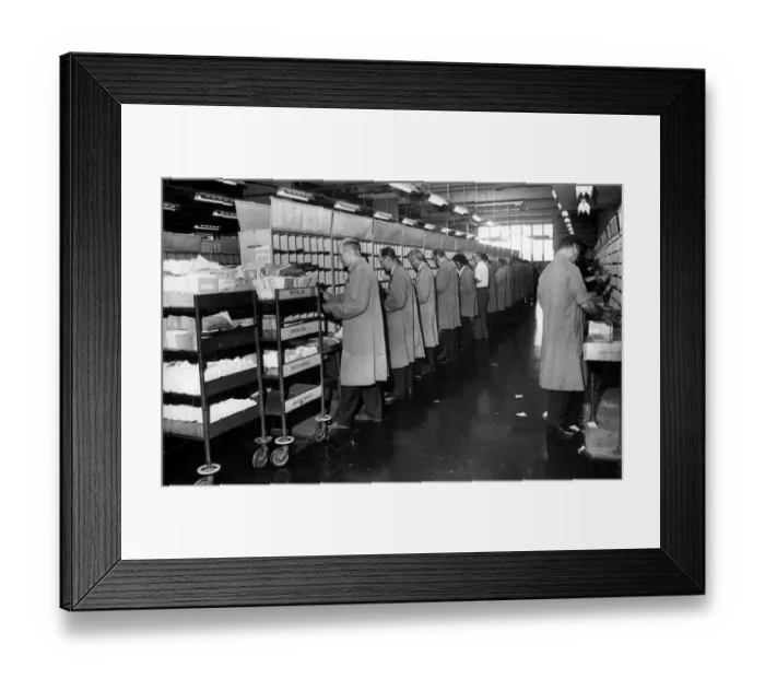 Framed Print : The old Royal Mail sorting office in Small Street, Bristol