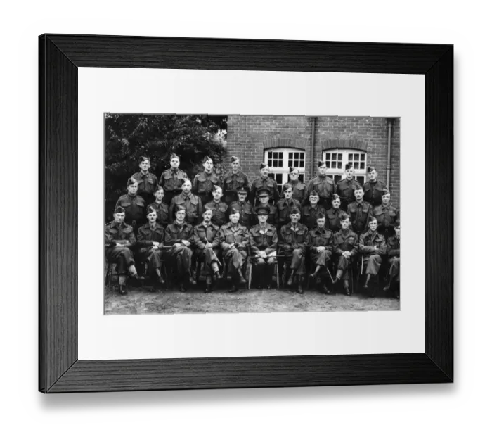 Framed Print : Sherborne WW2 Home guard. Circa 1941 Framed Print : Sherborne WW2 Home guard. Circa 1941