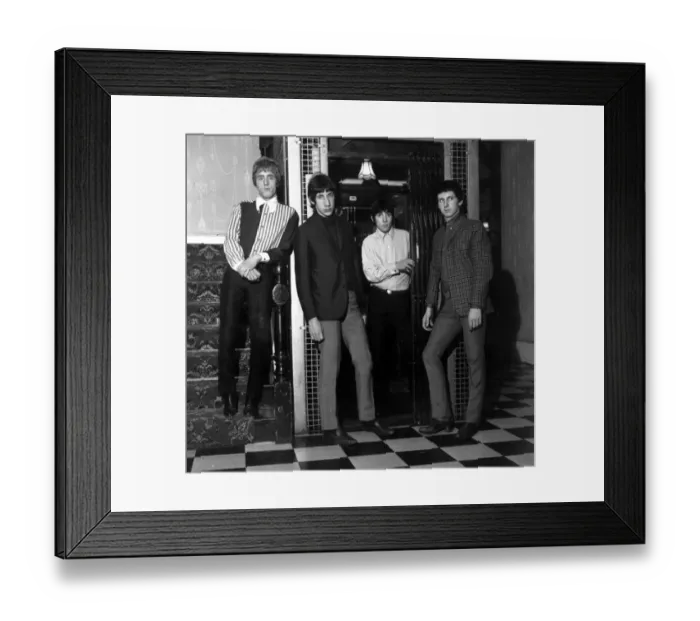 Framed Print : The Who including Roger Daltrey backstage at the Colston Hall Framed Print : The Who including Roger Daltrey backstage at the Colston Hall