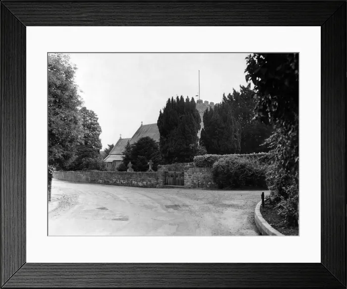 Framed Print : Wenvoe, a Welsh village in the Vale of Glamorgan, Wales. Circa 1961 Framed Print : Wenvoe, a Welsh village in the Vale of Glamorgan, Wales. Circa 1961