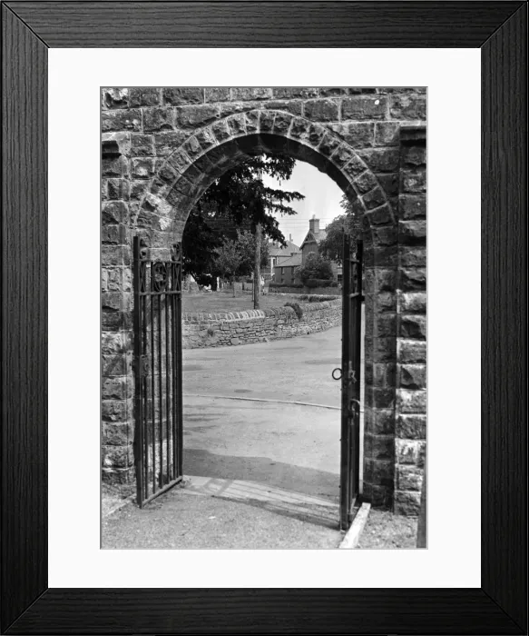 Framed Print : Wenvoe, a Welsh village in the Vale of Glamorgan, Wales. Circa 1961 Framed Print : Wenvoe, a Welsh village in the Vale of Glamorgan, Wales. Circa 1961