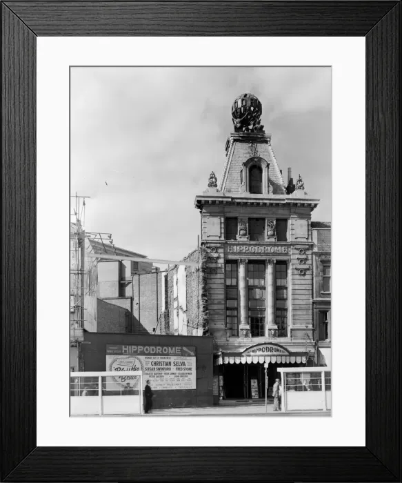Framed Print : St Augustines Parade, Hippodrome Theatre. Bristol Circa 1960 Framed Print : St Augustines Parade, Hippodrome Theatre. Bristol Circa 1960