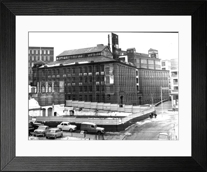 Framed Print : Bristol. Frys Building, 1960s Framed Print : Bristol. Frys Building, 1960s
