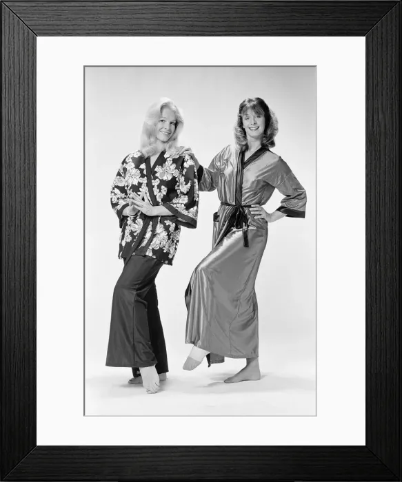 Framed Print : Pans People dance troupe, Tesco Fashion Feature, December 1976 Framed Print : Pans People dance troupe, Tesco Fashion Feature, December 1976