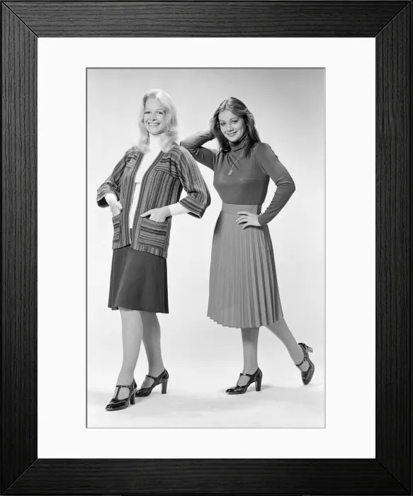 Framed Print : Pans People dance troupe, Tesco Fashion Feature, December 1976 Framed Print : Pans People dance troupe, Tesco Fashion Feature, December 1976