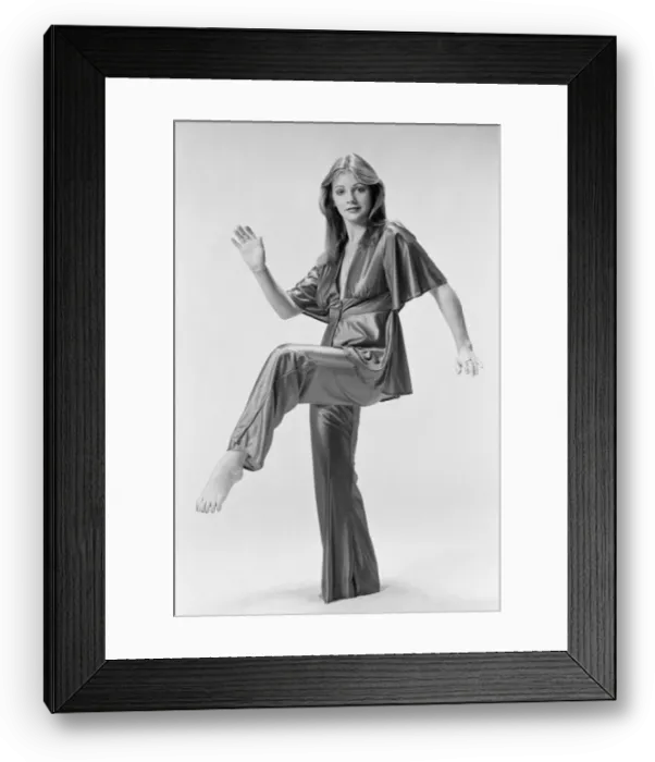 Framed Print : Pans People dance troupe, Tesco Fashion Feature, December 1976 Framed Print : Pans People dance troupe, Tesco Fashion Feature, December 1976