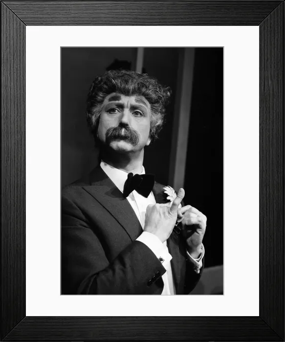 Framed Print : Ken Dodd, the nut of Knotty Ash, opens his one man show - Ha Ha - at the Playhouse Framed Print : Ken Dodd, the nut of Knotty Ash, opens his one man show - Ha Ha - at the Playhouse