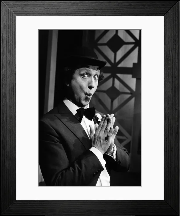 Framed Print : Ken Dodd, the nut of Knotty Ash, opens his one man show - Ha Ha - at the Playhouse Framed Print : Ken Dodd, the nut of Knotty Ash, opens his one man show - Ha Ha - at the Playhouse