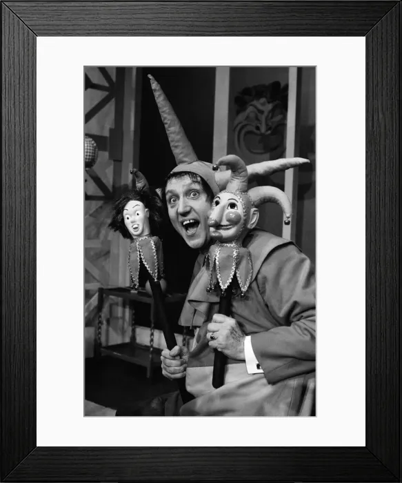 Framed Print : Ken Dodd, the nut of Knotty Ash, opens his one man show - Ha Ha - at the Playhouse