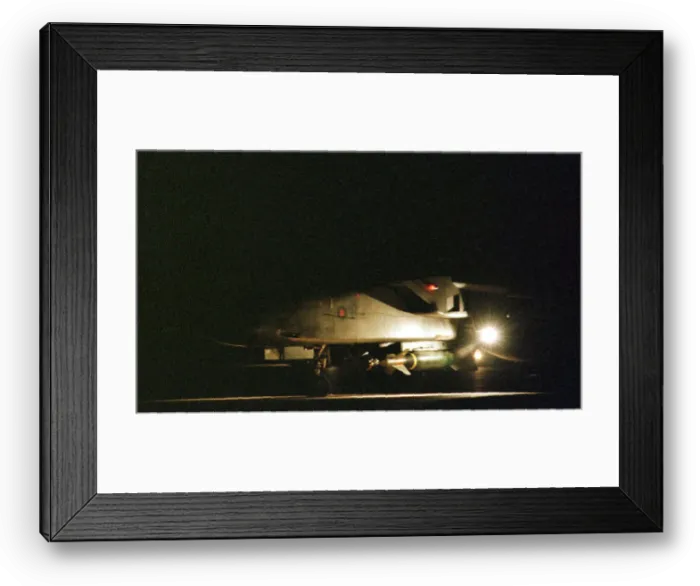 Framed Print : Operation Desert Fox, a major four-day bombing campaign on Iraqi targets from December 16 Framed Print : Operation Desert Fox, a major four-day bombing campaign on Iraqi targets from December 16