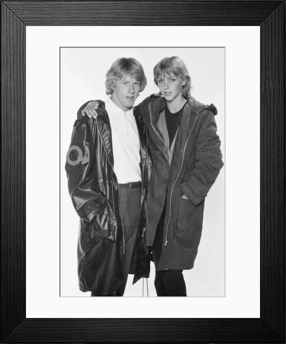 Framed Print : Leslie Ash and Phil Davis, who star in the film Quadrophenia, written by The Who