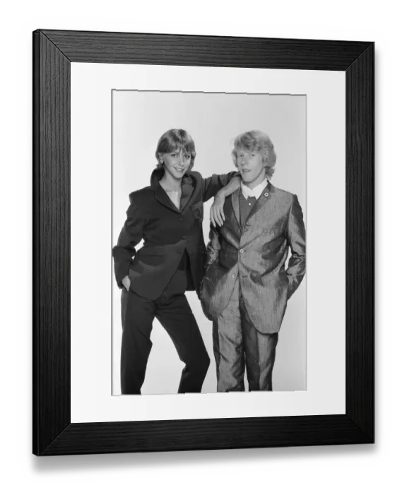 Framed Print : Leslie Ash and Phil Davis, who star in the film Quadrophenia, written by The Who Framed Print : Leslie Ash and Phil Davis, who star in the film Quadrophenia, written by The Who