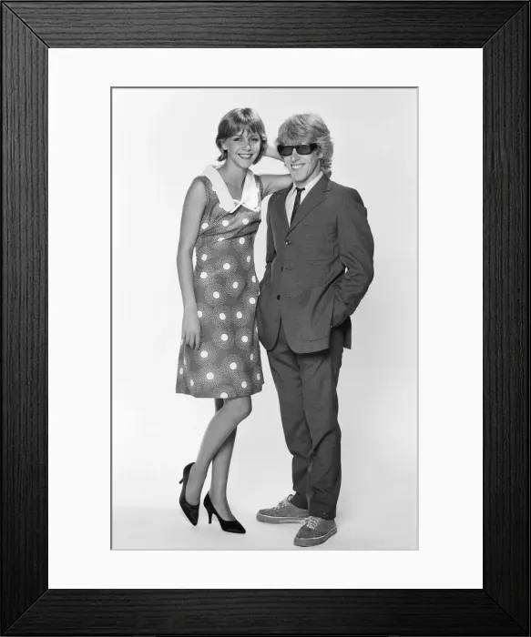 Framed Print : Leslie Ash and Phil Davis, who star in the film Quadrophenia, written by The Who Framed Print : Leslie Ash and Phil Davis, who star in the film Quadrophenia, written by The Who