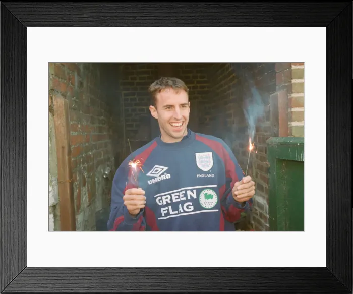 Framed Print : Gareth Southgate, English footballer who has played for Crystal Palace Framed Print : Gareth Southgate, English footballer who has played for Crystal Palace