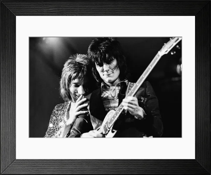 Framed Print : The Faces featuring Rod Stewart perform at The Reading Festival Saturday August 12th 1972 Framed Print : The Faces featuring Rod Stewart perform at The Reading Festival Saturday August 12th 1972