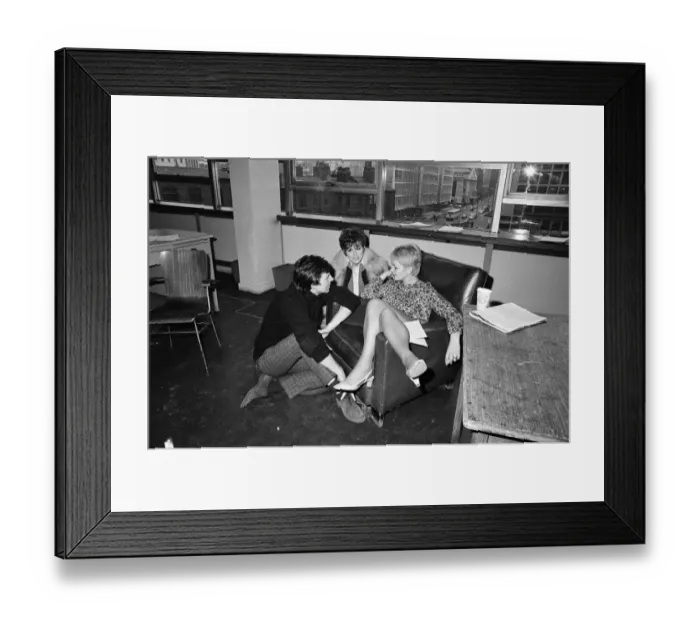 Framed Print : The cast of Coronation Street on set. Mitzi Rogers Framed Print : The cast of Coronation Street on set. Mitzi Rogers
