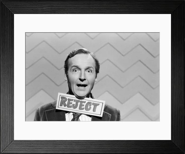 Framed Print : Three of televisions top quizmasters will be facing the questions in a special Framed Print : Three of televisions top quizmasters will be facing the questions in a special
