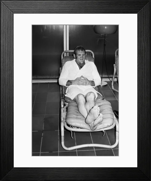 Framed Print : Richard Dunn Is an English former heavyweight boxer, who fought Muhammad Ali for Framed Print : Richard Dunn Is an English former heavyweight boxer, who fought Muhammad Ali for