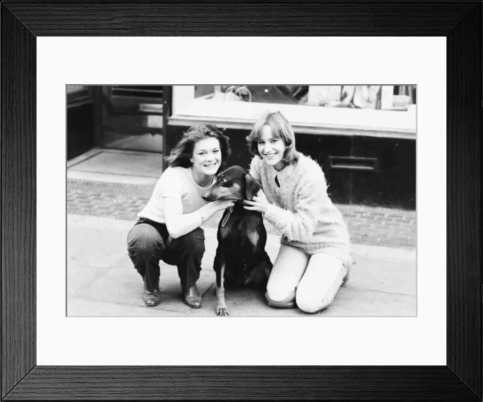 Framed Print : Killers Moon, photo-call to promote new film, London, 15th November 1978 Framed Print : Killers Moon, photo-call to promote new film, London, 15th November 1978
