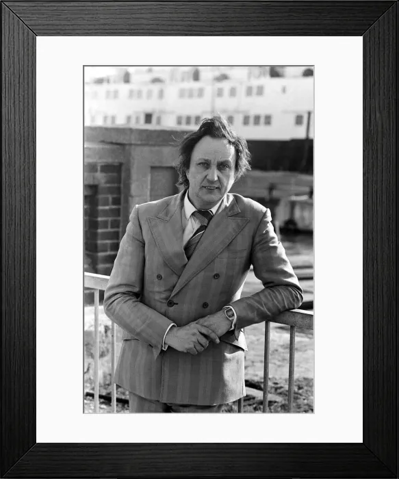 Framed Print : Comedian Ken Dodd in Liverpool. 4th April 1979