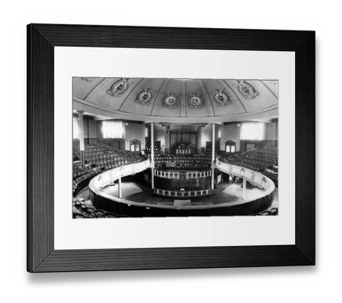 Framed Print : Interior of the Central Hall, Old Market, Bristol. IClosed and demolished in the 1980s Framed Print : Interior of the Central Hall, Old Market, Bristol. IClosed and demolished in the 1980s
