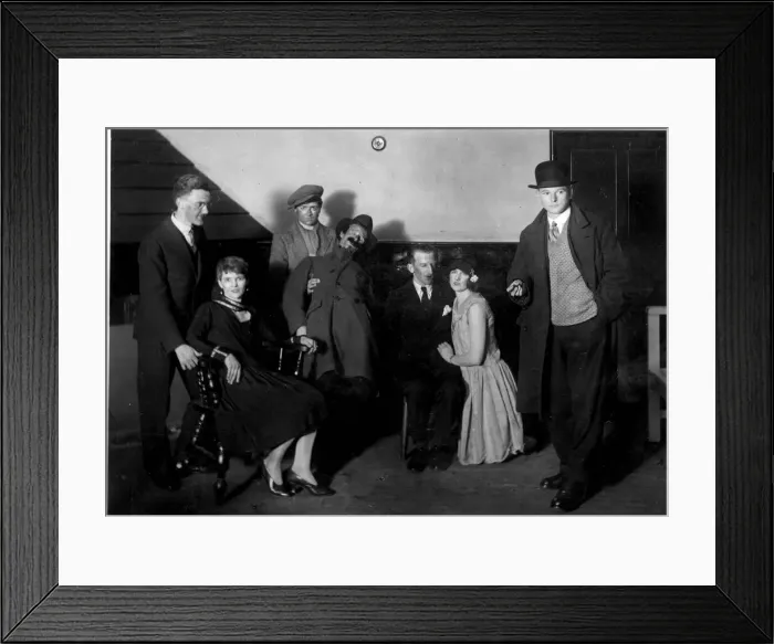 Framed Print : Amateur production of The Man In The Bowler Hat at Bishopston Parish Hall, Bristol 1929