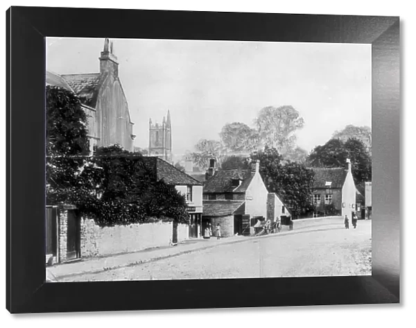 Brislington, in the days when it was regarded as one of the prettiest villages in