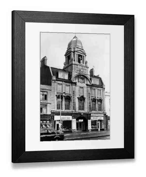 Framed Print : Central Hall, Old Market, Bristol 1980s Framed Print : Central Hall, Old Market, Bristol 1980s