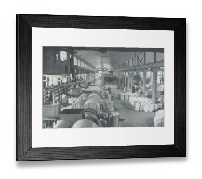 Framed Print : Bristol, St Annes Board Mills during its heyday in 1960