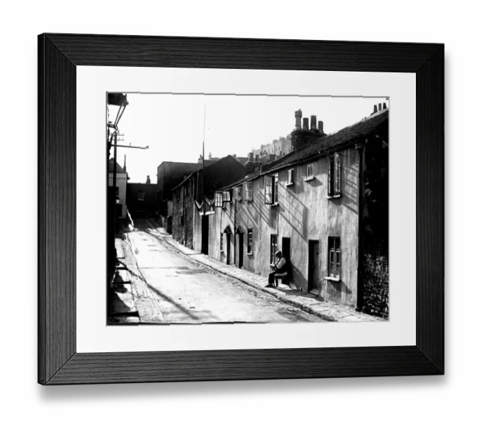 Framed Print : Quarry Steps, Clifton, Bristol 1949