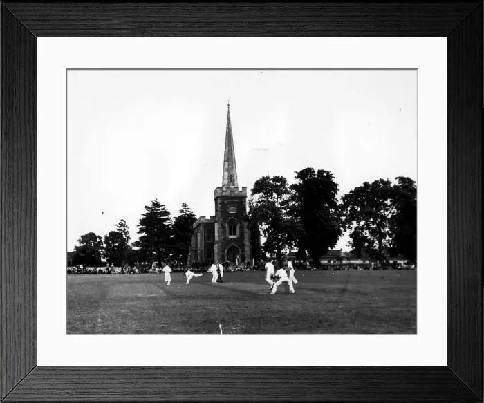 Framed Print : Cricket at Redfield, Bristol 1949 Framed Print : Cricket at Redfield, Bristol 1949