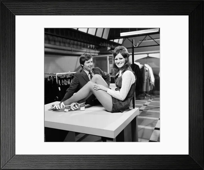 Framed Print : Coronation Street stars will be working in the new mail-order warehouse that has been Framed Print : Coronation Street stars will be working in the new mail-order warehouse that has been