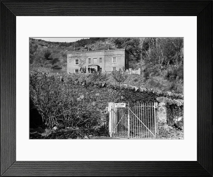 Framed Print : General scenes on Lundy Island. Lundy is the largest island in the Bristol Channel
