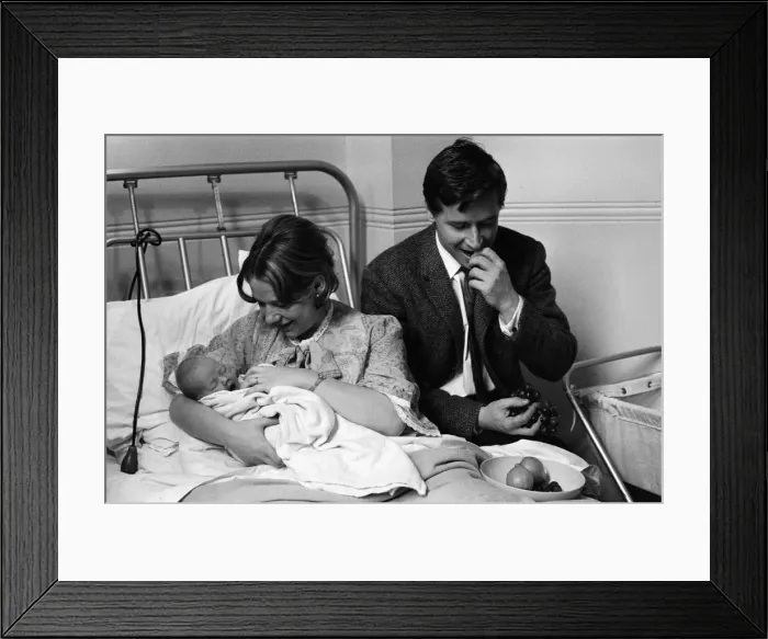 Framed Print : At last Bill Roache can live up to his television image